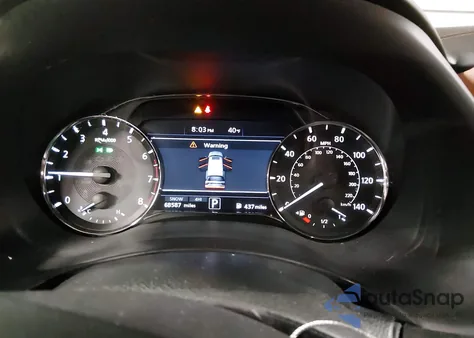 2021 Infiniti Qx80 Sensory Awd z USA, uszkodzony, nr VIN JN8AZ2BE0M9268938